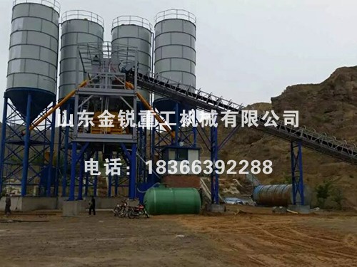 HLS120混凝土搅拌站