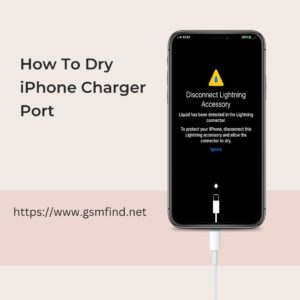 How To Dry iPhone Charger Port